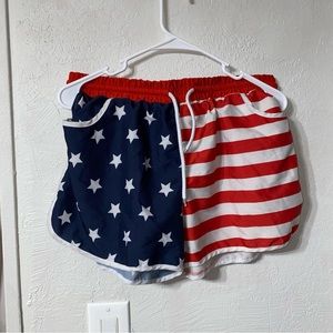 american flag shorts